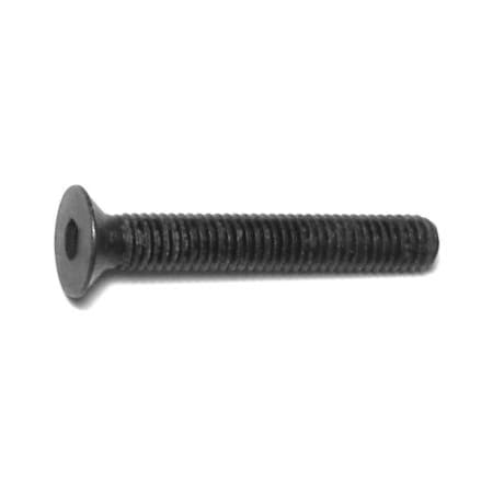Midwest Fastener M3-0.50 Socket Head Cap Screw, Flat, Black Oxide Steel, 20 mm Length, 8 PK 76006